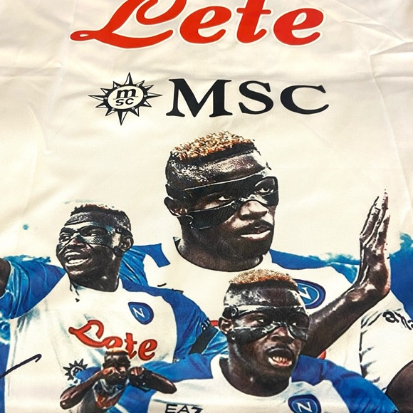Victor Osimhen Napoli Soccer Jersey - Picture 5 of 8